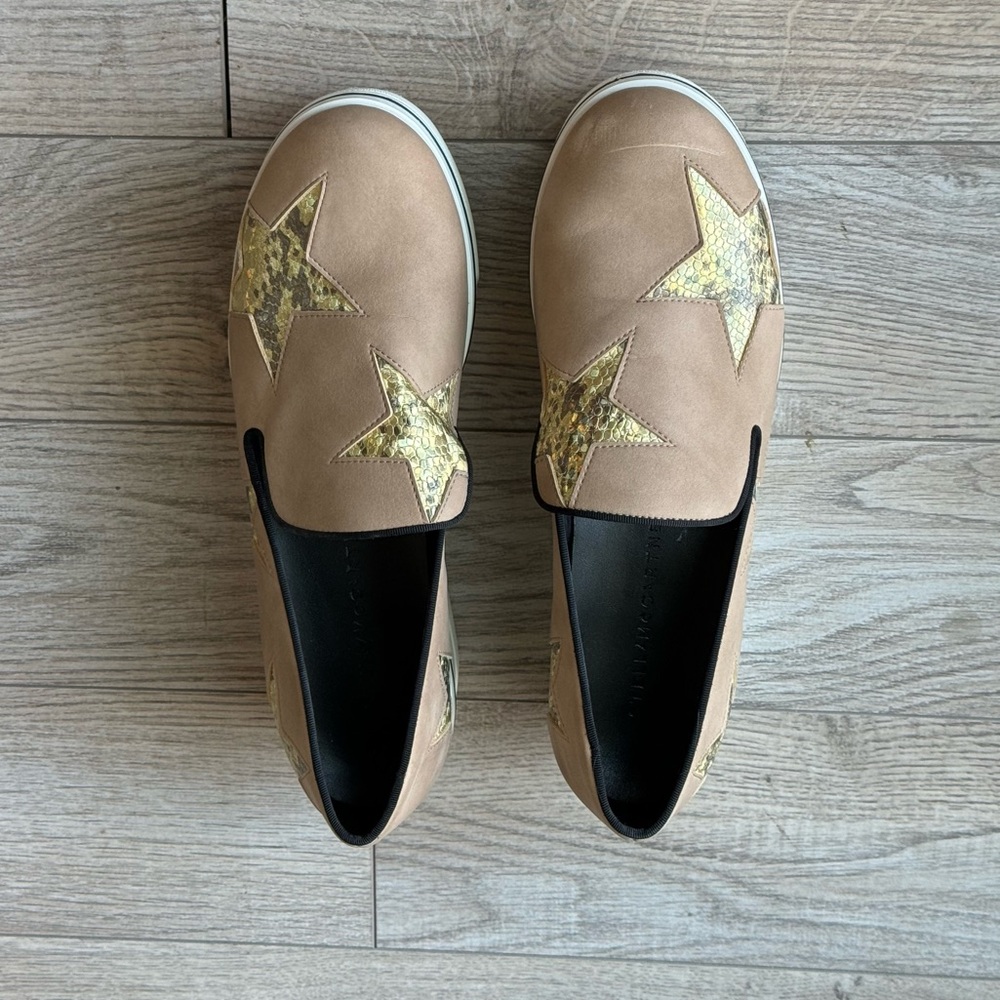 Stella McCartney Binx Stars Slip On Platform Shoes